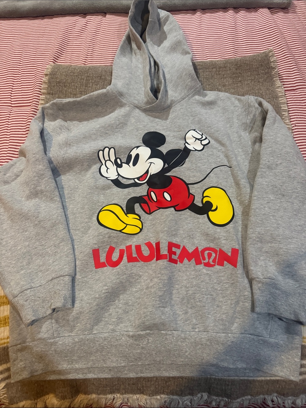 lululemon athletica collab with Disney hoodie